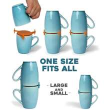 Coffee Mug Organizers And Storage, Kitchen Cabinet Shelf Organizer - Cupboard And Pantry Organization, Expandable Stackable Gadget For Tea Cup And Coffee Mugs, Save Space - Multicolor - View 6