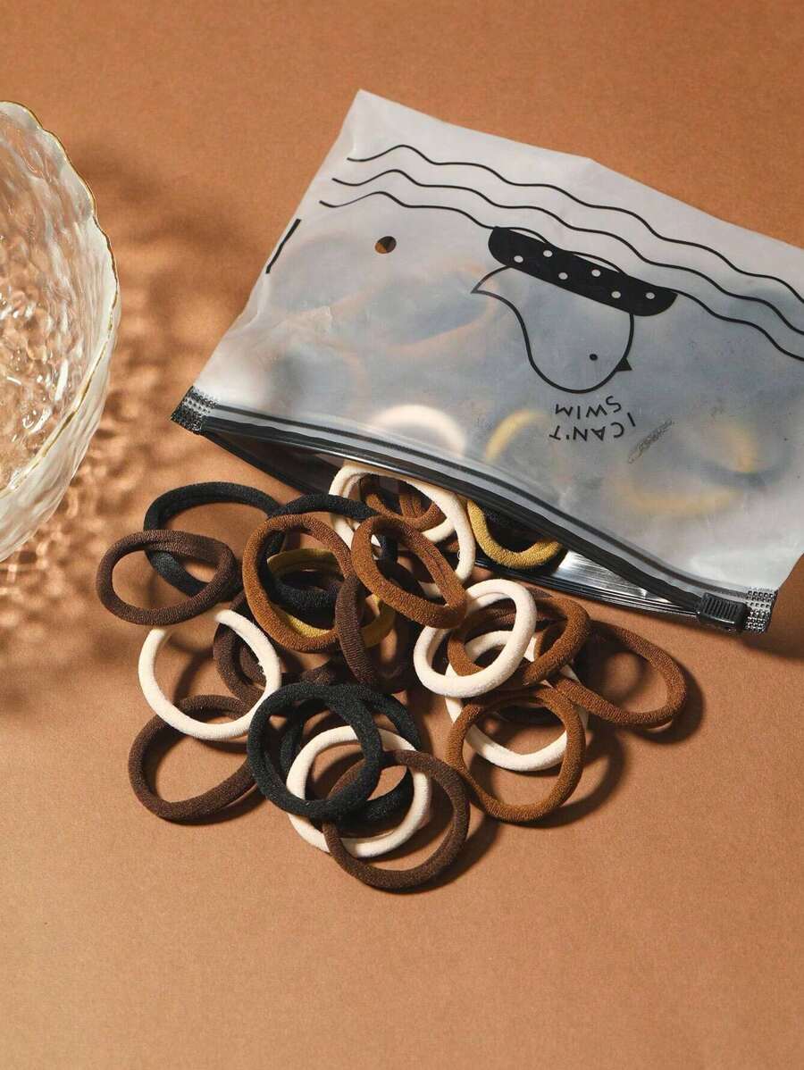 100 件/包极简主义风格女士发带，高弹力，适合日常使用，发卷，无热卷发，卷发器，理发沙龙美发产品和配件，美容旅行必需品，返校，旅行度假必需品，女士发饰，卷发器，卷发刷，滚筒，卷发产品，卷发器，卷发滚筒，卷发，卷发工具，卷发，卷发，卷发器，卷发滚筒，无热卷发，无热卷发，滚筒，卷发器，卷发产品，卷发，卷发滚筒，卷发工具，无热卷发器，头发，配饰，美发产品，美发工具，美发用品，护发，卷发刷，理发师，理发配件，美发设备，无热波浪，旅行必需品，旅行必需品，发型，美发 - 彩色 - 查看 1