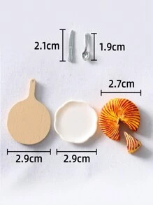 1 pieza 1:12 Pastel de manzana y té de burbujas de miniatura para casa de muñecas, prop de fotografía, decoración de paisaje micro