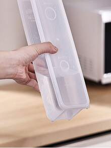 1 Hộp Bảo Quản Bằng Nhựa Trong Suốt, Hộp Đựng Thực Phẩm Trong Tủ Lạnh, Dụng Cụ Nhà Bếp Kín, Chống Rò Rỉ, Đa Chức Năng, Chống Sốc, Chống Vỡ - Tuyệt vời Để Bảo Quản Và Sắp Xếp - Có thể giặt - Dụng cụ nhà bếp gia đình. - Nhiều màu - Xem 6