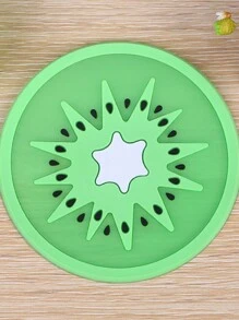 1/7 Cái Nhiều Màu Sắc Thạch Trái Cây Hình Tròn Coaster Chịu Nhiệt Cho Trà & Ly Cà Phê - Nhiều màu - Xem 6