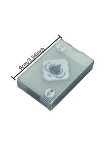 1 张创意透明塑料防水 PVC 扑克牌