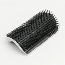 Jouet grattoir pour chat avec enleveur de poils et brosse de massage avec  à chat pour combattre l'ennui