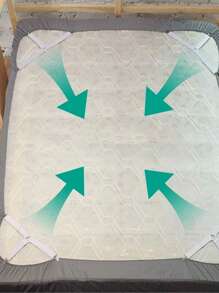 Tatukiko 4pcs Adjustable Bed Sheet Fasteners Clip For Fixing Sheets, Blankets, Tablecloths, Curtains, Sofa Covers, Anti-Slip Tent Fixed Buckle, Back To School Supplies