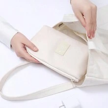 1PC旅行商务数码收纳包多功能电源数据线充电器化妆包便携全包移动电源数据线大容量便携耳机收纳包储物袋航空票据护照凭证钱包身份证件数码凭证件身份证明包电子防震充电器U盾移动硬盘宝数据线整理袋 - 彩色 - 查看 10