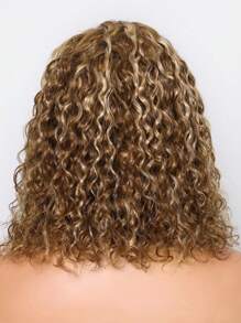 Wigs Bye Bye Knots 7x5 Glueless Water Wave Short Bob Wig Honey Blonde Highlight Pre Bleached Pre Cut Pre Plucked Lace Closure Wig Human Hair Wig Ready To Wear Unice Hair