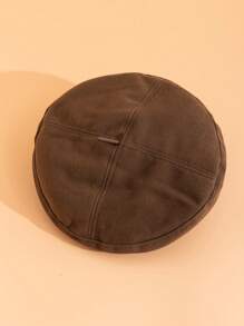 1 件儿童时尚贝雷帽，适合儿童男孩和女孩日常佩戴 - 彩色 - 查看 9