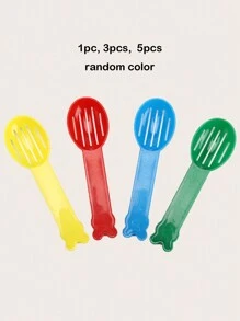 1pc Hamster Cleaning Sand Shovel, Durable & Sturdy Plastic Bathroom Scooper(Random Color)