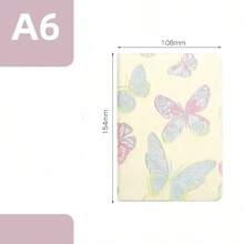 "Ins-Style Flora" Chic Floral Fabric Notebook - A5 Size, Artistic Journal & Diary With Fresh Design"Oriental Silk" Back To School