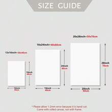 2 件帆布墙画、音乐专辑艺术画 - 电影海报、艺术品壁画，可作为礼物、卧室、办公室、客厅、咖啡厅、酒吧、墙壁装饰、家庭影院装饰、万圣节音乐节装饰，无框架 - 彩色 - 查看 10