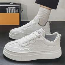New Style Men's Fashionable White Shoes For All Seasons - White - View 3