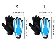 1 para profesjonalnych rękawic antypoślizgowych dla dorosłych unisex, młodzieżowych bramkarzy, treningów i meczów