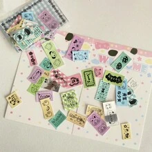 可爱约 30 片标签贴纸手机壳日记装饰贴纸返校季 - Color - 查看 7