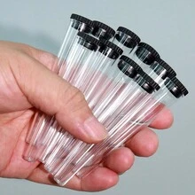 1/5/10 Ống lưu trữ hình nón thuốc lá bằng nhựa cuộn tay 1/5/10, Ống bảo quản hình nón bằng nhựa đa chức năng, Khử mùi, Ống lưu trữ hình nón thuốc lá tự chế nhỏ, vừa và cực lớn, Thích hợp cho việc lưu trữ kín đơn Thuốc lá hình nón tự chế - Nhiều màu - Xem 25