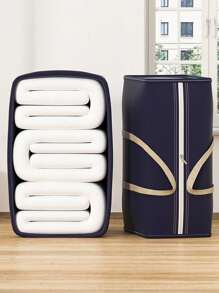 1 件藏青色，衣物收纳袋，搬家包装袋，被子收纳袋，搬家袋，衣物袋装饰品秋季装饰节日装饰房间装饰家居装饰秋季装饰卧室装饰 - 藏蓝色 - 查看 3