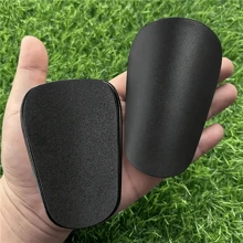 1 par de espinilleras de fútbol mini, rodilleras de tamaño pequeño, equipamiento de seguridad deportiva de fútbol