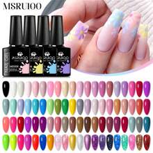 8ml 6Pcs/Set Gel Nail Polish Set Nude Pink Colors Gltter Semi Permanent Soak Off UV LED Nail Art Gel Polish For Manicure