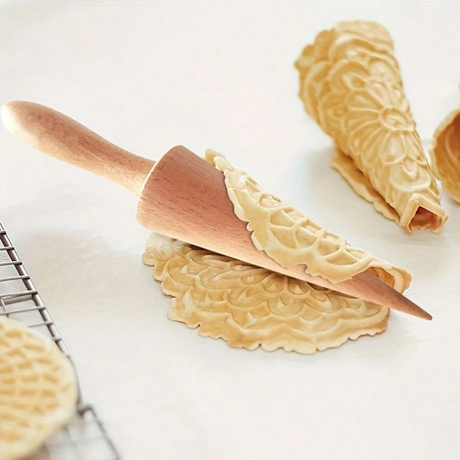Pizzelle Roller, Krumkake, Cone, Ice Cream Cone Mold SHEIN EUR
