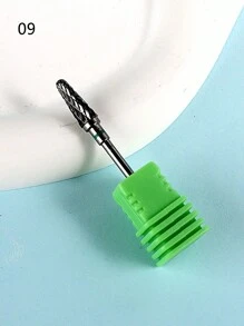 1pc Tungsten Steel Nail Drill Bit For Grinding Removing Gel Polish, Acrylics And Cuticle Accessories Pedicure Burr Tools