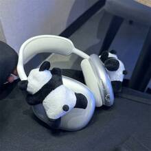 Telefonfodral 1 st Söt Panda Bow Design Skyddsfodral Kompatibel med Apple AirPods Max hörlurar - Multifärgad - Visa 12