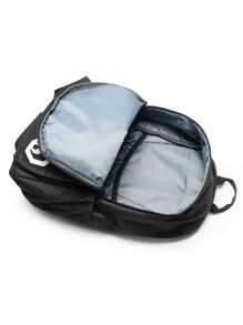 Lightweight Graphic Fluorescent Glow-In-The-Dark Backpack /Shoulder Bag, Large Capacity, Adjustable Straps, Versatile For Casual, School, College, High School, Men (All Webbing Prints Random) Hiking Hiking Student Fall Travel Christmas Winter Gifts Holiday Thanksgiving Multi-Functional Outdoor Portable Fashionable Casual Backpack Dad Gifts Vacation Funny Gifts Side Bags Satchel Bag Leather Bag Hobo Bag Hip Bag Black Bag Travel Essentials School Bag Camping Travel Bag Summer Back To School Laptop Case The Sporty Life Bag Pack Backpacks Travel Must Haves Large Bag Spring School Bags Large Capacity Bag - Black - View 3