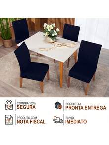 Chair Covers - Bleu marine - Voir 6