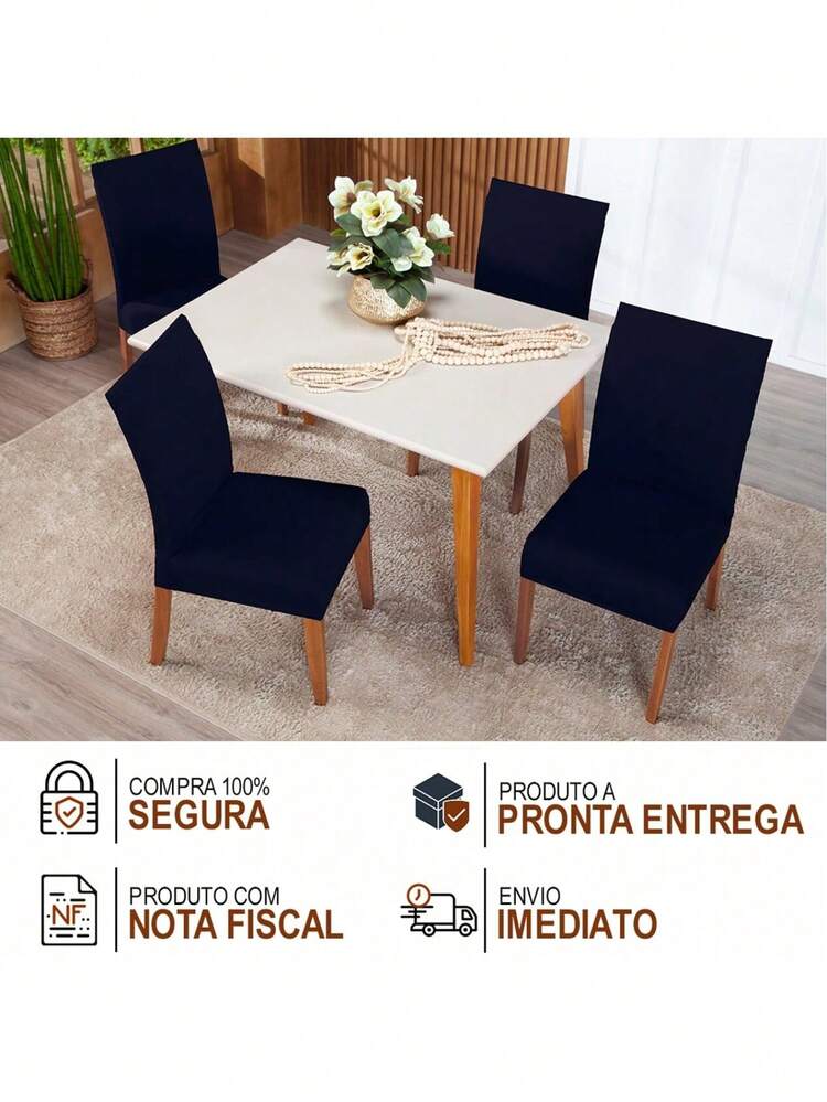 Chair Covers - Navy Blue - View 6