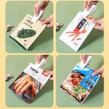 1pc Mini Snack Sealing Machine Portable Plastic Bag Sealer For Food Preservation And Vacuum Sealing, Random Color - Multicolor - View 6