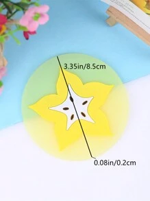 1/7 Cái Nhiều Màu Sắc Thạch Trái Cây Hình Tròn Coaster Chịu Nhiệt Cho Trà & Ly Cà Phê - Nhiều màu - Xem 2