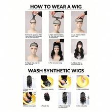 Pelucas cortas rizadas para mujer, peluca sintética de cabello afro rizado y rizado con flequillo, color negro / marrón / rubio miel degradado, fibra resistente al calor, peluca rizada corta con muelles para uso diario, peluca rizada y afro para mujer, para cosplay y fiestas