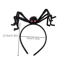 1pc Halloween Mũ đội đầu Nhện đơn Dây buộc tóc Nhện Mũ đội đầu Nhện Dây buộc tóc Trang trí Đạo cụ Halloween Mô phỏng Nhện Dây buộc tóc Nhện đen Dây buộc tóc Nhện đỏ Bí ngô - Nhiều màu - Xem 9