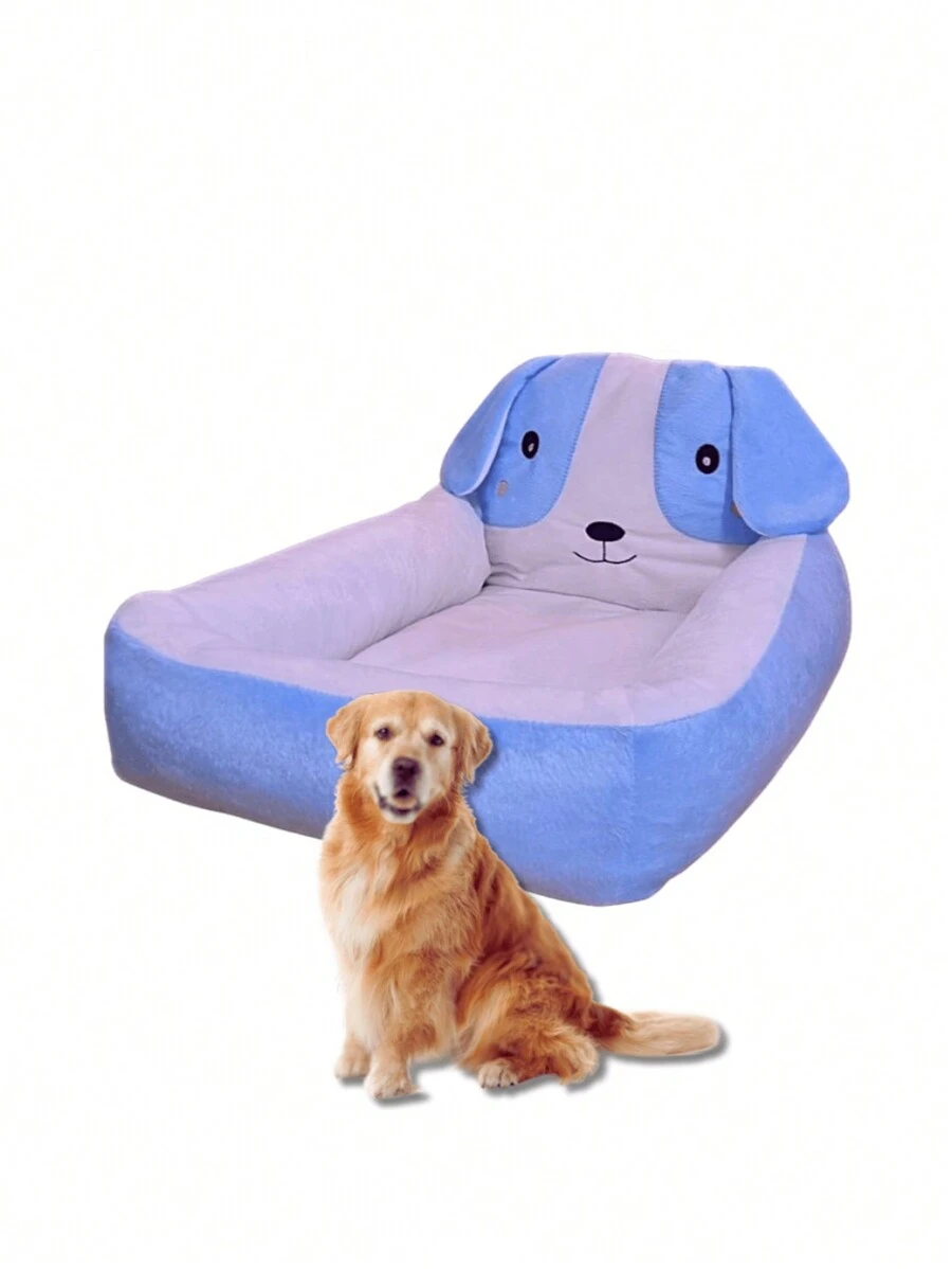 Pet Bed & Crate Mat - 藍白色 - 查看 1