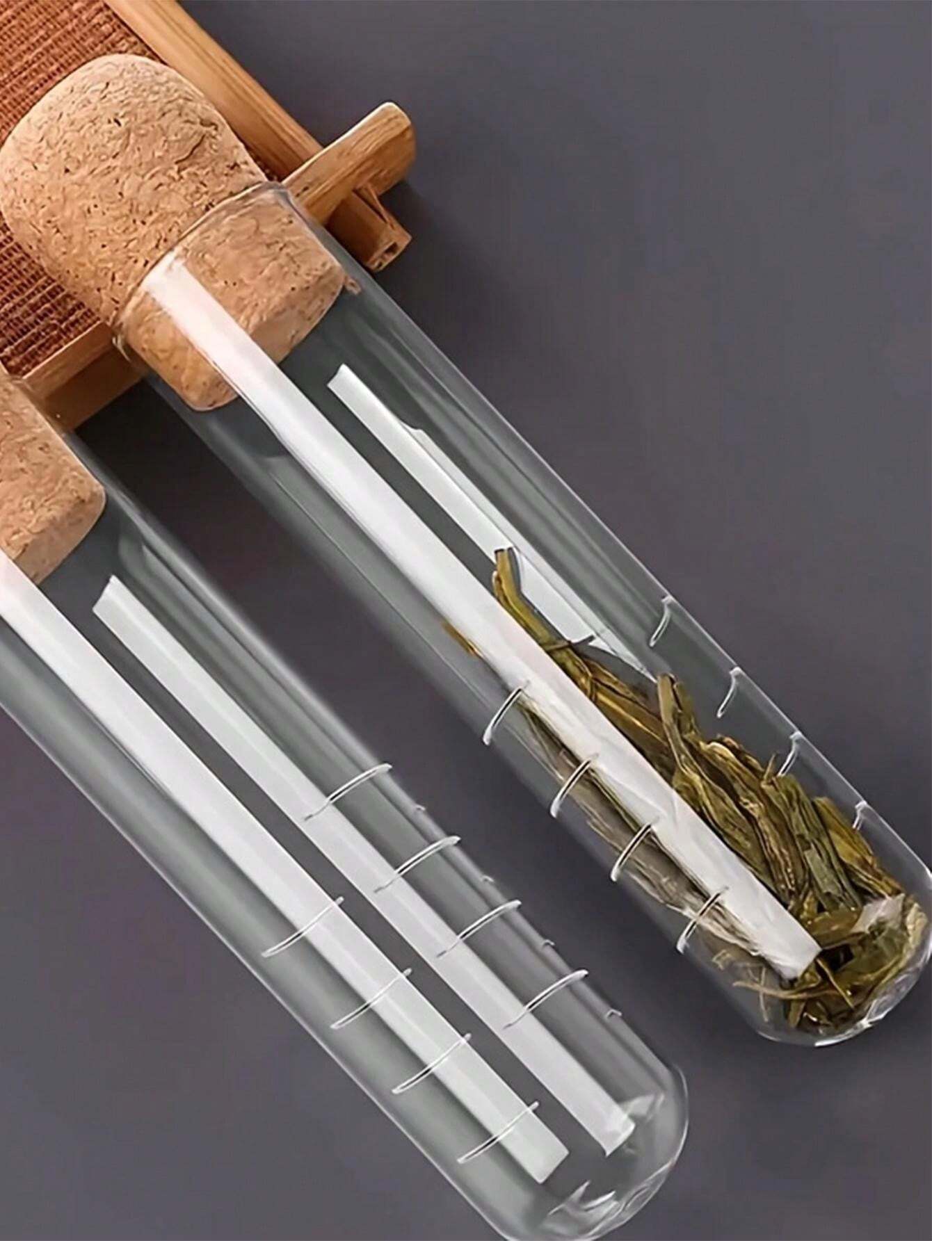 Tube Tea Diffuser Glass Test Tube Style Tea Infuser, Creative Minimalist Tea Strainer ...