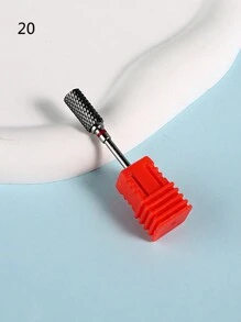 1pc Tungsten Steel Nail Drill Bit For Grinding Removing Gel Polish, Acrylics And Cuticle Accessories Pedicure Burr Tools