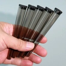 1/5/10 Ống lưu trữ hình nón thuốc lá bằng nhựa cuộn tay 1/5/10, Ống bảo quản hình nón bằng nhựa đa chức năng, Khử mùi, Ống lưu trữ hình nón thuốc lá tự chế nhỏ, vừa và cực lớn, Thích hợp cho việc lưu trữ kín đơn Thuốc lá hình nón tự chế - Nhiều màu - Xem 19