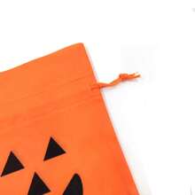 1pc Halloween Pumpkin Gift Cartoon Bag For Snacks, Candies And Cookies, Delicate And Cute Gift Packaging Small Bag - Multicolor - View 7