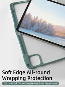 1 件深绿色亚克力 Y 型折叠扁平保护壳，多折叠多角度支架带笔槽，亚克力后壳防刮防弯曲，磁性自动睡眠/唤醒智能省电，简约/休闲/经典设计，兼容 iPad Mini6/Mini7/9.7/10.2/10.5/Air4/Air5/10th/10.9/Pro11/Air11(M2)/Air13(M2)/Pro11(M4)/Pro13(M4) 2024 12.9 英寸。由于光线不同，可能存在轻微色差。 - 暗夜綠 - 查看 7