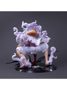 Dekoracja świąteczna Słomkowy kapelusz Mocno Chwytający Piorun 5-Gear Figurka Model Anime Peryferyjny Prezent Dekoracja