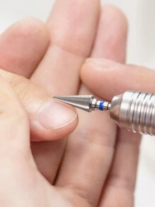 1pc Tungsten Steel Nail Drill Bit For Grinding Removing Gel Polish, Acrylics And Cuticle Accessories Pedicure Burr Tools