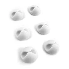 Easy To Apply Adhesive Cable Organizer - 6 Units - trắng - Xem 1