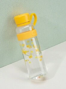 1pc High Quality Transparent Plastic Pig Shaped Water Bottle, Creative Summer Gift - Multicolor - View 2