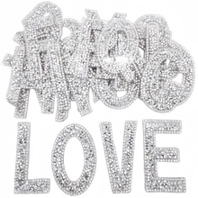 26 Miếng A-Z Bạc Chữ Màu Trắng Kim Cương Giả Nhựa Chữ Bạc Trắng Kim Cương Giả Lấp Lánh Miếng Dán Kim Cương Thích Hợp Cho Trang Trí Quần Áo, Giày Và Mũ - Bộ 26 miếng chữ A-Z bạc trắng - Xem 14