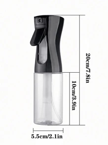 Sticlă de pulverizare continuă pentru păr 300ml/200ml 1PC Home Essentials Spray sticle pentru curățarea goală ultra fină apă pulverizator pulverizator pentru coafarea plantelor de grădină păr creț parfum etc.