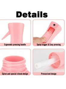 Sticlă de pulverizare continuă pentru păr 300ml/200ml 1PC Home Essentials Spray sticle pentru curățarea goală ultra fină apă pulverizator pulverizator pentru coafarea plantelor de grădină păr creț parfum etc.