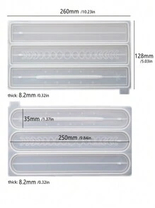 Mond & Stern Aroma-Wachsschmelzform aus Silikon, geeignet für DIY Kristall-Epoxy-Fans