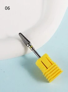 1pc Tungsten Steel Nail Drill Bit For Grinding Removing Gel Polish, Acrylics And Cuticle Accessories Pedicure Burr Tools