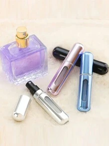 1/4/8 件 5 毫升便携式可再填充旅行配件迷你可再填充香水瓶喷雾香水泵空化妆品容器雾化器瓶适合旅行旅行必需品、海滩旅行收纳袋、暑假返校学校用品假日露营假日必需品女士香水男士香水 - 彩色 - 查看 3