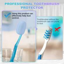 牙刷套，硅胶牙刷套，电动牙刷替换头和手动牙刷盖，旅行瓶，旅行套装，旅行杯，旅行装，旅行洗漱包，旅行收纳袋，节日配件，旅行套装，旅行礼物 - 彩色 - 查看 5