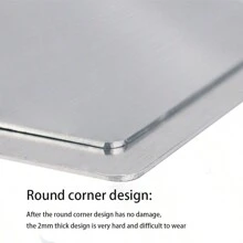 1 pieza Placa de refrigeración de aluminio para mascotas en verano, placa de refrigeración para conejos, hámsteres pequeños, gatos dragones, placa de hielo para disipar el calor, productos de refrigeración de verano para mascotas pequeñas