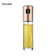 1pc Kitchen Glass Oil Mister Bottle, Picnic Barbecue Spray Oil Container With Pump Sprayer - Multicolor - View 6